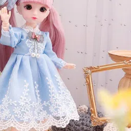 u.r.m. enterprises Doll Set Movable Joint Cute Girl Fashionable Doll for Kids _D37 image 3