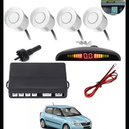 peeps store Car Premium 4 White Reverse Parking Sensor-AP25A303 Car Premium 4 White Reverse Parking Sensor-AP25A303 Parking Sensor-picture-13