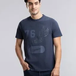 superdry Overdye Collegiate State Regular Fit Crew-Neck T-Shirt-picture-34