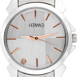 umikastore Analog Watch - For Men 6084_ Blue_black Suede_7016_Silver_Gold_clock-4 image 3