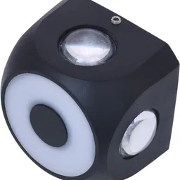 hybrix LED (4+1) Way Indoor/Outdoor Wall Light, IP65 Waterproof (5 Watt) COB LED, Warm White Light Color (SINGLE) Post Light Outdoor Lamp image 4