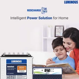 luminous OPTIMUS 1250 Pure Sine Wave Inverter_ILTT24060_Trolley TX100L Tubular Inverter Battery image 4