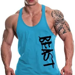 faricon trend Pack of 2 faricon stylish and cool look gym vest Men Vest image 3