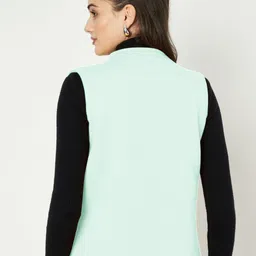 brinns Solid Women Waistcoat image 2