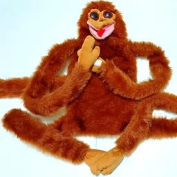 a sarkar magic world VENTRILOQUISM TALKING MONKEY PUPPET / VENTRILOQUIST MONKEY PUPPET - 43 cm-picture-16