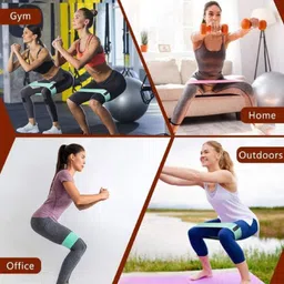 alornor Resistance Band for Hips, Legs and Glutes Exercise Anti-Slip Fitness Band-M56 Resistance Tube image 5