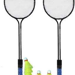 vellfire 2 PC Double Shaft Racket Badminton Kit-picture-44