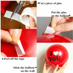 fairmart Double Sided NA Balloon Tape (Manual) image 4