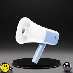 clairbell King Bhopu, Megaphone with Loud Speaker Siren Alert, and Strong Grip HandleW110 King Bhopu, Megaphone with Loud Speaker Siren Alert, and Strong Grip HandleI110 Outdoor PA System-picture-20