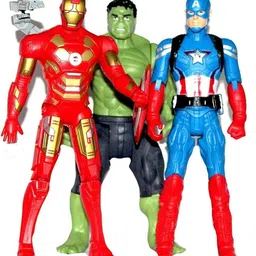 the mechanic Superheroes Action Figures Set with movable body parts image 3