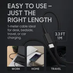 Marchpower Type C 6 A 1.14 m Original TurboPower Charging Charger Data Cable 68 Watt image 5