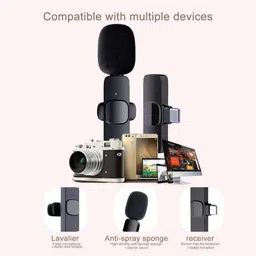 Dandy Best k8 microphones wireless mic play N NA Voice Recorder image 2
