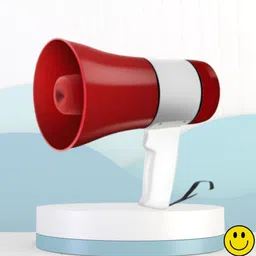 sacro Handheld Megaphone with Siren, Microphone & Rechargeable for Outdoor EventsB350 Megaphone Portable Megaphone Siren Loudspeaker Function &Long Battery BackupW350 Outdoor PA System-picture-30