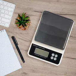 VBR's Group High Accuracy 10Kg Counter Weight Machine with Steel Platform for Home, Kitchen Weighing Scale image 5