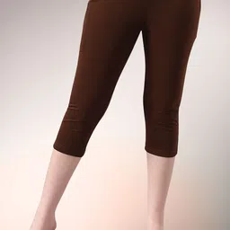 sweettouchmjo Women Brown Capri-picture-11
