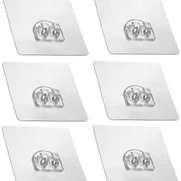 gabani fashion Magic Adhesive Sticker for Bathroom accessories (Only Stickers) Hook 2-picture-13
