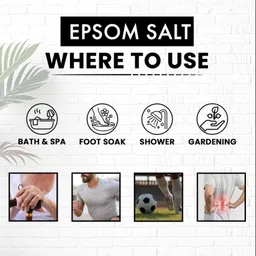 jainik Epsom Salt For Muscle Relief, Relieves Aches Pain image 3