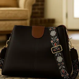 ashcrafzee Women Black Shoulder Bag-picture-26