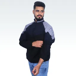 Caraba Solid Men Wind Cheater image 4