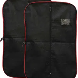 CHAMPARAN Suit Cover (Red Stripped) Pack of 2 Cotton Laundry Bag-picture-24