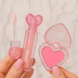 klaty Rose Extract, Collagen Extract Lip Oil with Lip Mask Fruity Flavor.69 Rose image 1