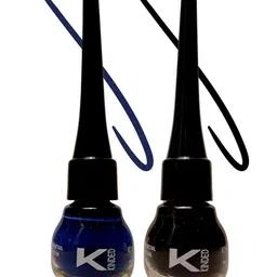 KINDED Set of 2 Smudge Proof Liquid Eye Liner 5ml Each - Midnight Black 01 & Royal Blue 04 image 4