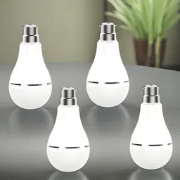 frony Inverter Bulb 9W LED 1200mAh battery 4 hrs emergency light Pack of 4 bulbVT49 4 hrs Bulb Emergency Light image 1