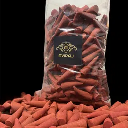 aviraj Pineapple Incense Cones For pooja 500gm Pack I Pineapple Fragrance Dhoop Cone Fruit Dhoop image 3