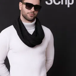 aanku Striped Men Muffler image 2
