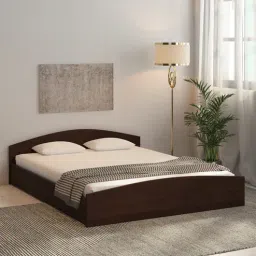 mintwud from pepperfry Kin Queen Size Bed in Rigato Walnut Dark Finish-picture-21