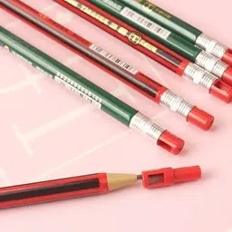 hardsosh's couture Plasteic Non Wooden Shape Eco Sharpener top inlaid Mechanical Pencil Pencil image 4