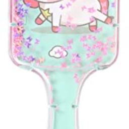 feelhigh Unicorn Imported Glittery Paddle Brush 3D Kids Hair Brush/Hair Comb-picture-7