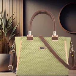 Women Green Hand-held Bag-image-8