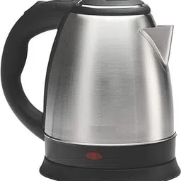 shopsidex kettle 1.5 Litre Electric Kettle (Silver with Black) Electric Kettle image 1