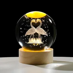 falmagu Decorative Night Light Gift Crystal Diamond Lamp Table Lamp image 4