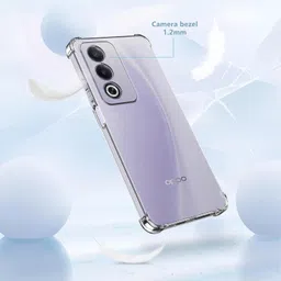 clovyr Back Cover for Oppo A3 Pro 5G Bumper Silicon Transparent Case image 5