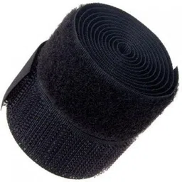 hoop and loop roll (Black 20mm width - 5 m length) Sew-on Velcro-image-34