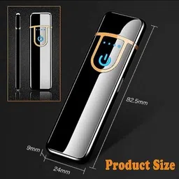 clairbell MSS_491A_Smoking Touch Lighter Fingerprint Sensor Ignition Lighter Cigarette Pocket Lighter image 2