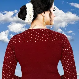 anaisha Round Neck Women Blouse image 2