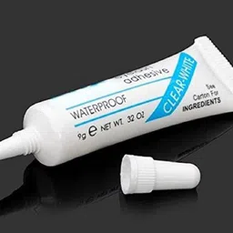 angelie 5pcs eyelash ,eyeglue,curler+eyebrow pancil (black) image 4