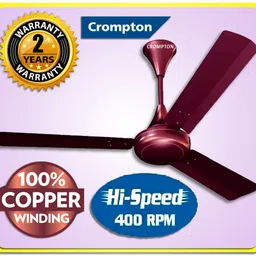 SUREBREEZE 400 RPM HS Plus Super HIGH SPEED 100% COPPER MOTOR LONGER LIFE73 with 24 Months Warranty Energy Saving 1200 mm Ceiling Fan-image-16