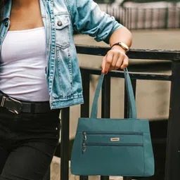 zovim Women Green Messenger Bag image 2