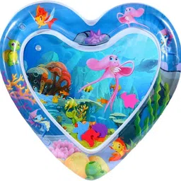 ellozia Heart Shape Baby Kids Water Play Mat Inflatable Baby Fun-picture-41