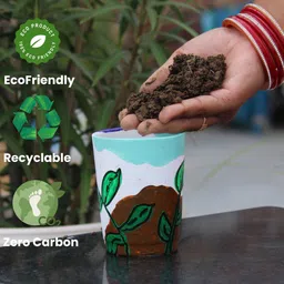 rusticworld 42610 Terracotta Vase image 3