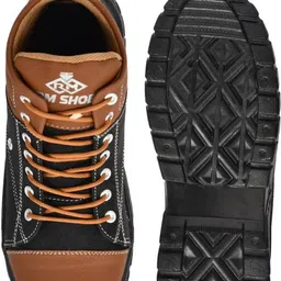 trm Men’s Leather Boots – Stylish, Durable & Comfortable Casual Footwear Boots For Men image 2