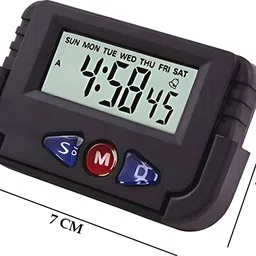 regals choice Digital Black Clock image 4