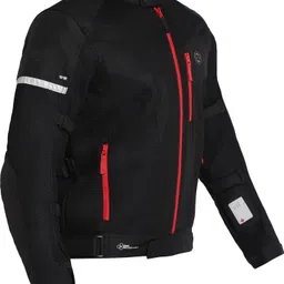 royal enfield Windfarer V2 Riding Jacket with CE Level 2 Shoulder, Elbow and Back Armours Riding Protective Jacket image 1