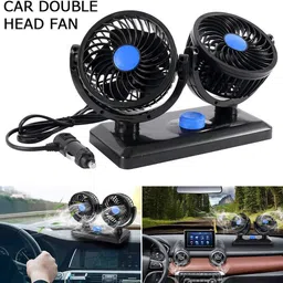 gadzooks Car Fan 12V 360 Head 2 Speed Quiet Strong for All Auto Vehicles-G-332 Car Interior Fan image 4
