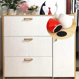 fewofmany Hook Loop Tape Round Velcro Tape Dots Double Sided Adhesive Velcro 10 pcs Stick-on Velcro image 3