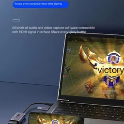 Tobo 3.0 USB 4K Type-C to HD Audio & Video Capture Card Adapter Converter TD-892HVC 46 inch Blu-ray Player image 5